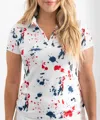 Yatta Golf The British Polo. Women's. Limited Edition. In White