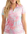 YATTA GOLF WOMEN'S GOLF POLO IN SUMMER'S CANVAS