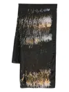 Yavi Abstract-print Silk Scarf In Black