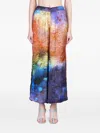 Yavi Abstract-print Trousers