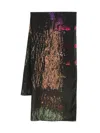 Yavi Firework-print Silk Scarf In Black