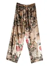 Yavi Floral-print Trousers In Multi
