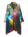 Yavi Long Jacket In Multi
