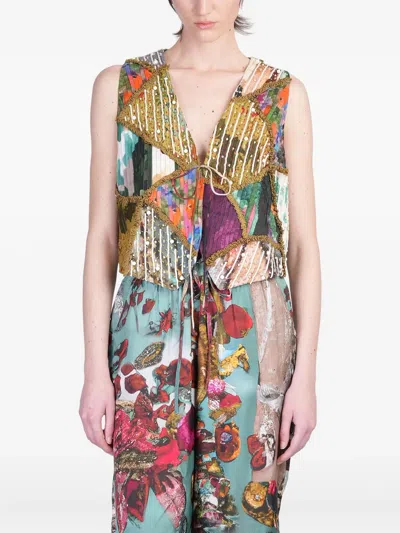 Yavi Silk Waistcoat