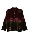 Yavi Tie-dye Buttoned Shirt In Multi