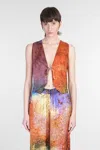 Yavi Abstract-print Vest