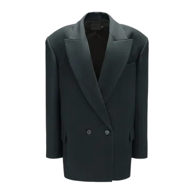 Yavorska Longline Oversize Blazer In Black