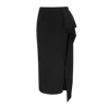 Yavorska Maxi Skirt With Updo In Black In Black