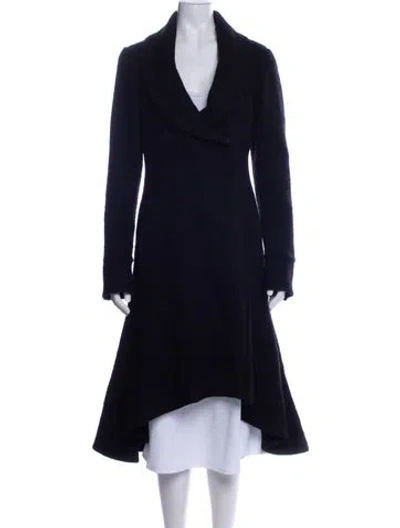 Pre-owned Ya-ya Coat In Blue