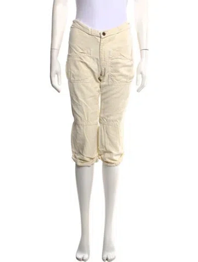 Pre-owned Ya-ya Linen Knee-length Shorts In Neutrals