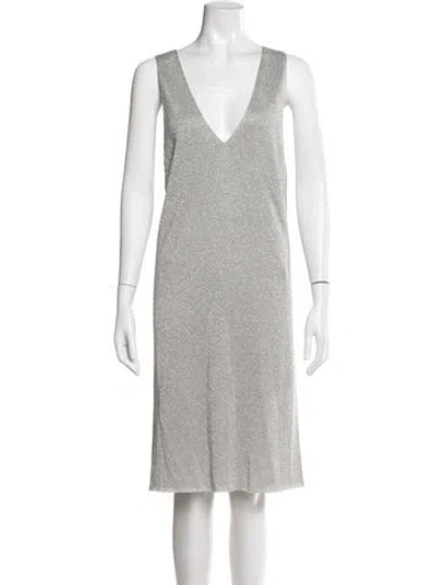 Pre-owned Ya-ya Silk Midi Length Dress