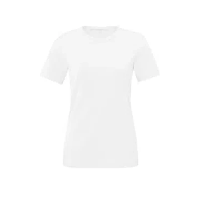 Yaya T-shirt With Crewneck And Short Sleeves In A Reg Fit | Pure White
