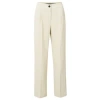 YAYA WIDE LEG TROUSERS WITH POCKETS & PLEATED DETAILS | SUMMER SAND