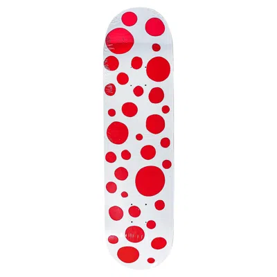 Pre-owned Yayoi Kusama Skateboard Deck In Brown