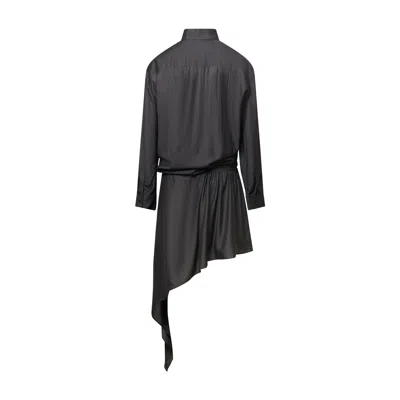 Ych Asymmetrical Shirt Dress