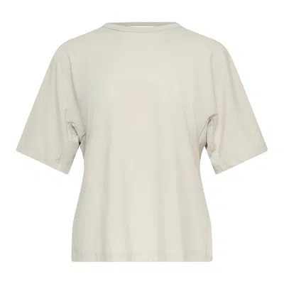 Ych Backless T-shirts In Neutral