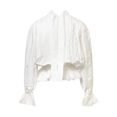 Ych Bralette Pleat Blouse