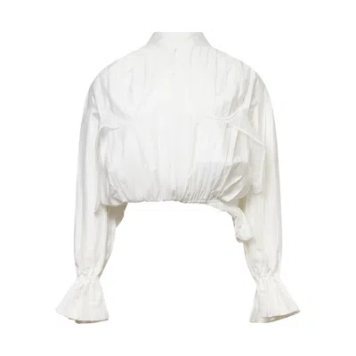 Ych Bralette Pleat Blouse