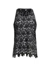 Ych Floral-lace Top In Multi