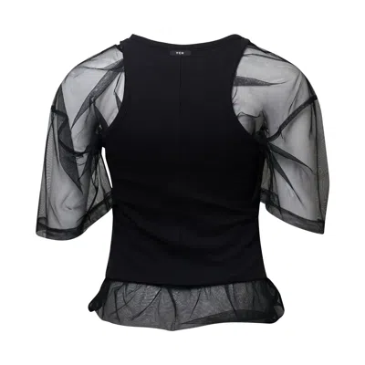 Ych Mesh Layered Top