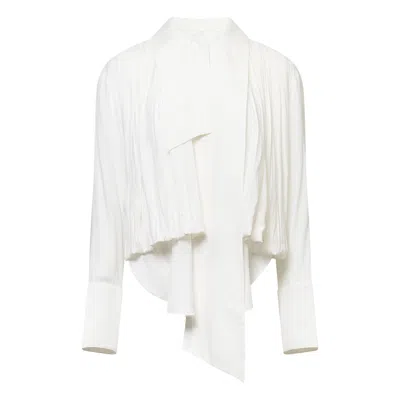 Ych Pleats Tie Shirt