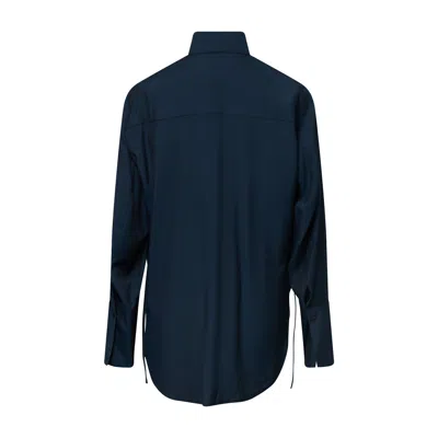 Ych Pleats Tie Shirt