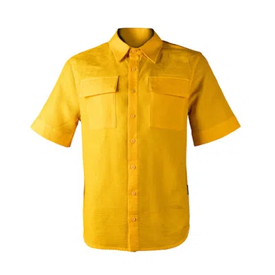 Y.chroma Men's Yellow / Orange Sevilla Shirt Spectra Yellow