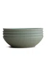 Year & Day Big Bowls, Set Of 4 In Palm