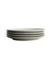 Year & Day Big Plates, Set Of 4 In Fog