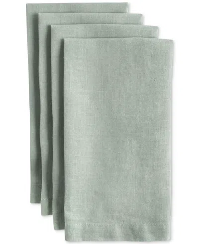 Year & Day Linen Solid-color Napkin, Set Of 4 In Palm