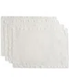 Year & Day Linen Solid-color Placemat, Set Of 4 In Moon