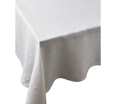 Year & Day Linen Solid-color Tablecloth, 55" X 110" In Moon