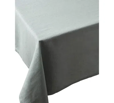 Year & Day Linen Solid-color Tablecloth, 55" X 110" In Palm