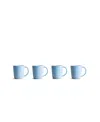 Year & Day Mugs, Set Of 4 In Lagoon