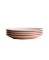 Year & Day Small Plates, Set Of 4 In Daybreak