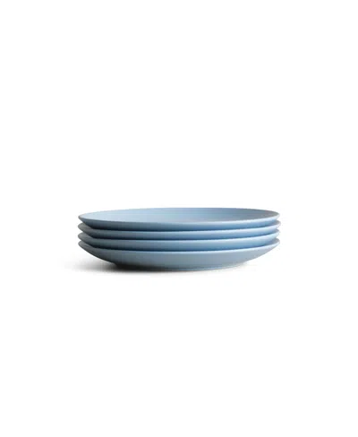 Year & Day Small Plates, Set Of 4 In Lagoon