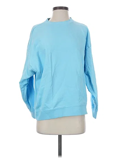 Pre-owned Year Of Ours 3/4 Sleeve T-shirt In Blue