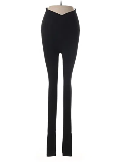 Pre-owned Year Of Ours Active Pants In Black