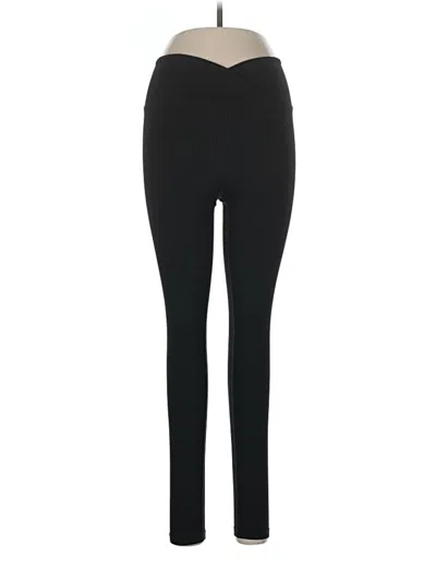 Pre-owned Year Of Ours Active Pants In Black