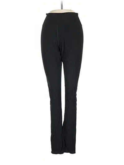 Pre-owned Year Of Ours Active Pants In Black
