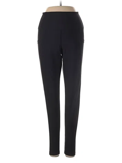 Pre-owned Year Of Ours Active Pants In Black