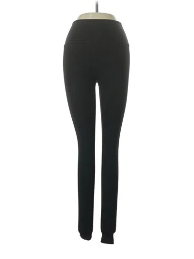 Pre-owned Year Of Ours Active Pants In Black