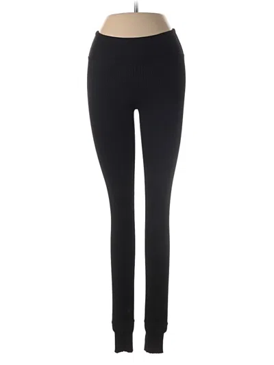 Pre-owned Year Of Ours Active Pants In Black