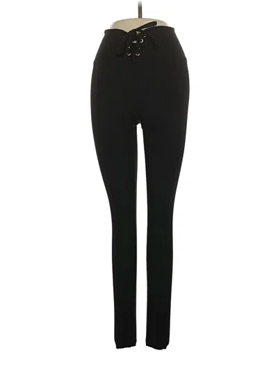 Pre-owned Year Of Ours Active Pants In Black