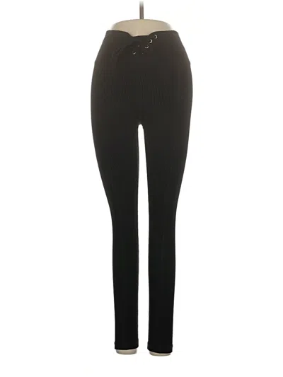 Pre-owned Year Of Ours Active Pants In Black