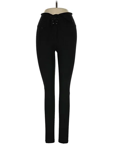 Pre-owned Year Of Ours Active Pants In Black