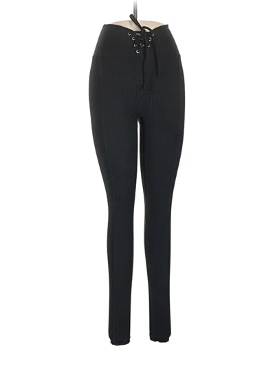 Pre-owned Year Of Ours Active Pants In Black