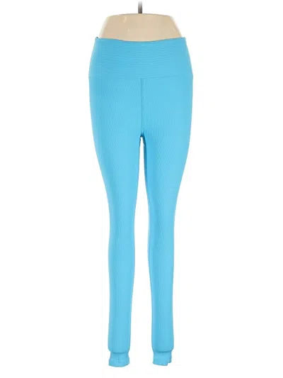 Pre-owned Year Of Ours Active Pants In Blue