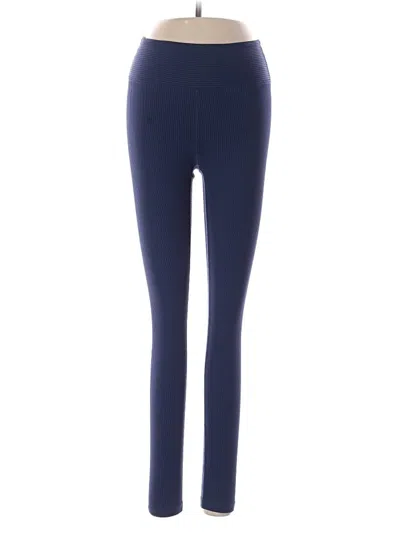 Pre-owned Year Of Ours Active Pants In Blue