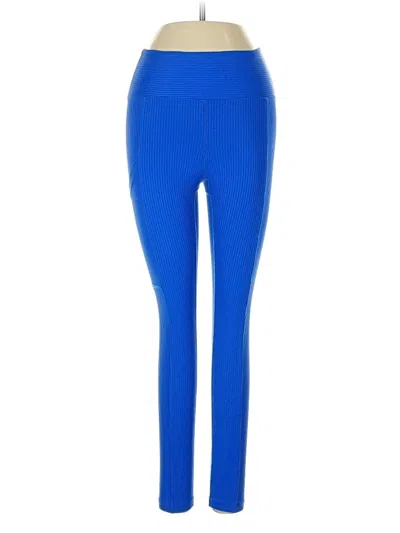 Pre-owned Year Of Ours Active Pants In Blue